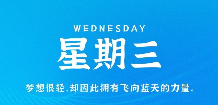 2022年07月27日 每天60秒读懂世界-蓝米兔博客