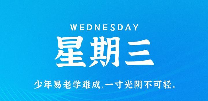 2023年05月03日 每天60秒读懂世界-蓝米兔博客